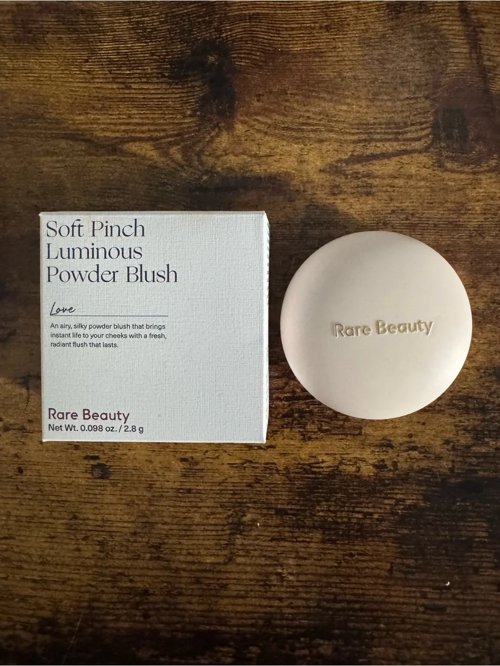 Rare Beauty Soft Pinch Luminous Powder Blush Shade LOVE Selena Gomez Blush